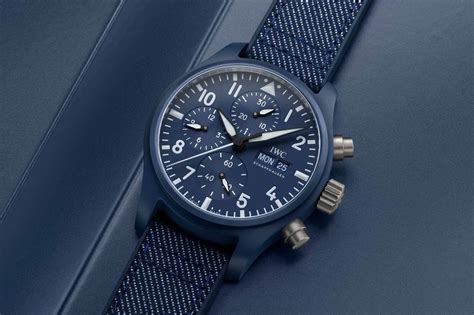 iwc big pilot black ceramic|IWC pilot watch chronograph.